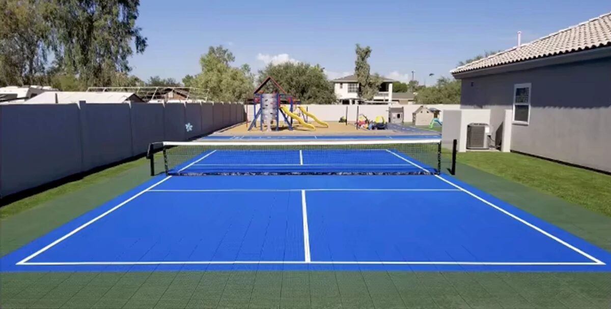 Safety First: Shock-Absorbent Pickleball Court Tiles for Injury Prevention